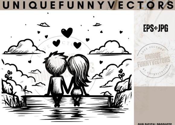 Capturing the Essence of Romance: A Deep Dive into Love and Wedding Illustrations 260
