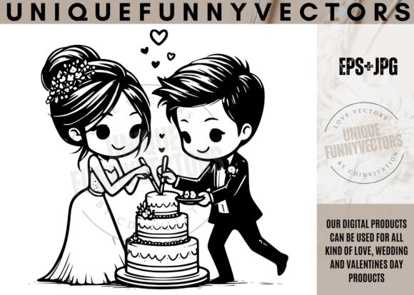 Charming Love and Wedding SVG Vectors for Every Project