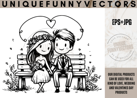 Charming Vector Graphics for Every Romantic Occasion