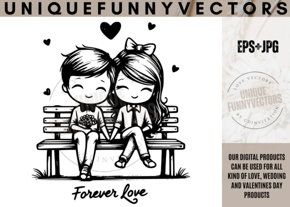 Love and Wedding SVG Vectors 496: Charming Characters for Every Occasion