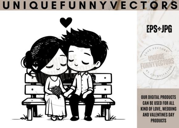Love and Wedding SVG Vectors 499: Charming Characters for Every Celebration