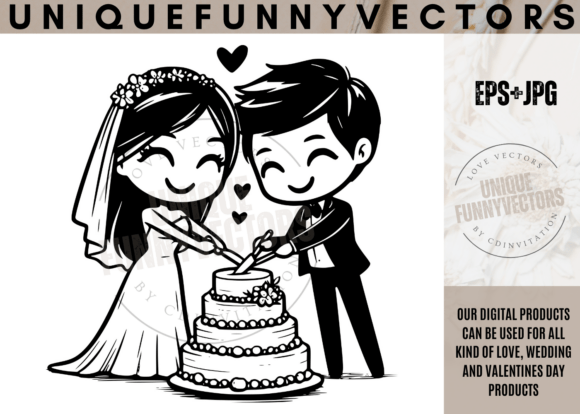 Love and Wedding SVG Vectors: Charming Designs for Your Special Day