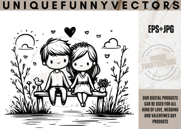 Love Wedding Stick Vectors: Cute SVG Designs for Every Occasion