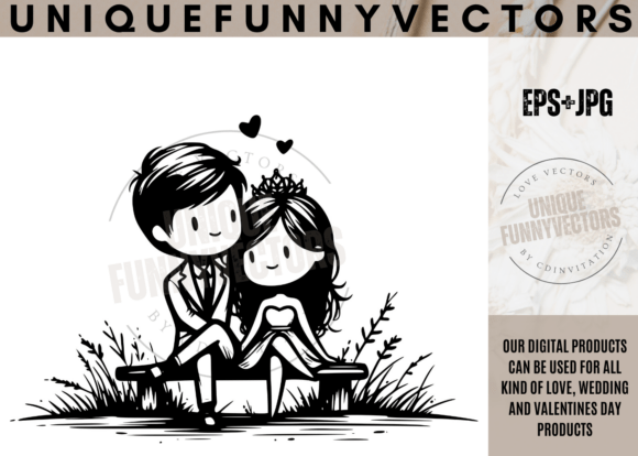 Wedding Couple SVG: Crafting Love Stories with Stick Vectors 375